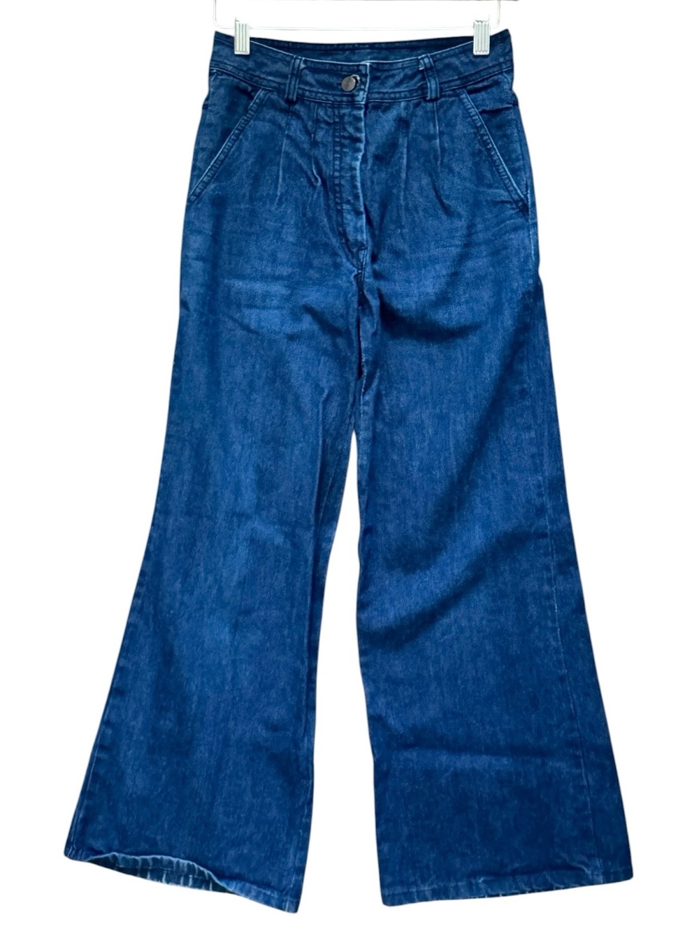 Vtg 70s St. Leger Bullitt denim flare size 7